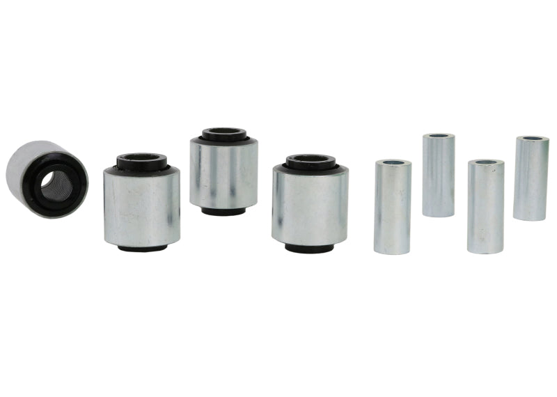 Whiteline W61705A Rear Trailing Arm Upper & Lower Bushing for 1987-2004 Nissan Pathfinder, 1997-2003 Infiniti QX4
