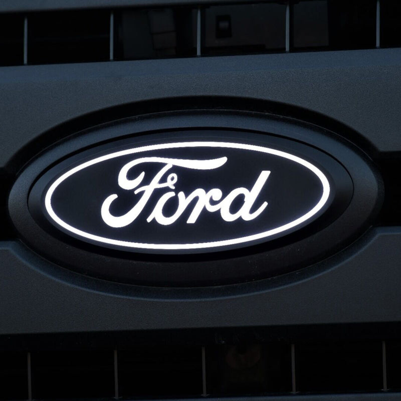 Putco for 2017-2019 Ford Super Duty Front Luminix Ford LED Emblem - with Camera CutOut