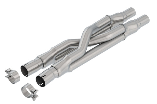 Borla 60662 15-18 Ford Mustang GT 5.0L AT/MT RWD 2.5in Resonator Delete X-Pipe - #60662