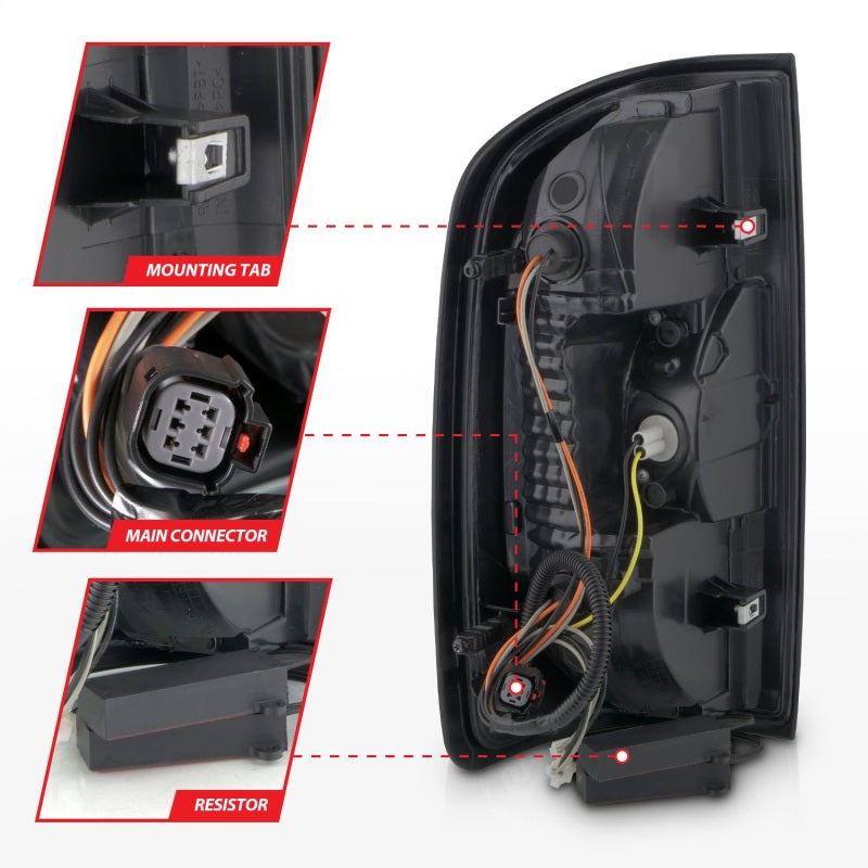 ANZO 2015-2022 GMC Canyon LED Taillights