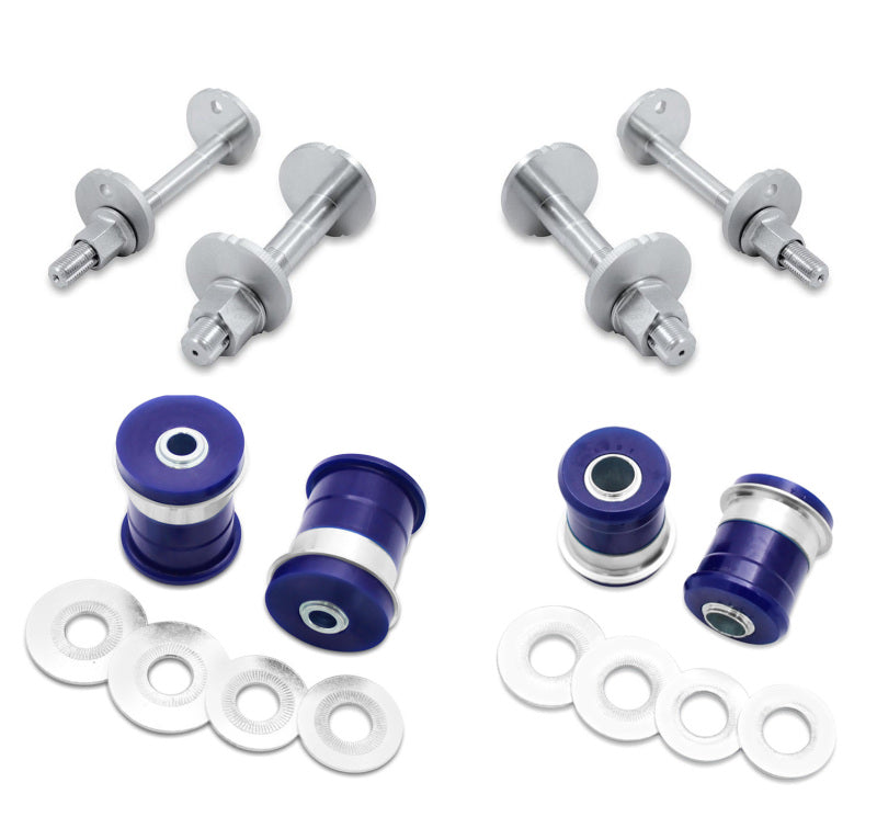 SuperPro Front LCA Offset Bushing & Camber Pin Set
