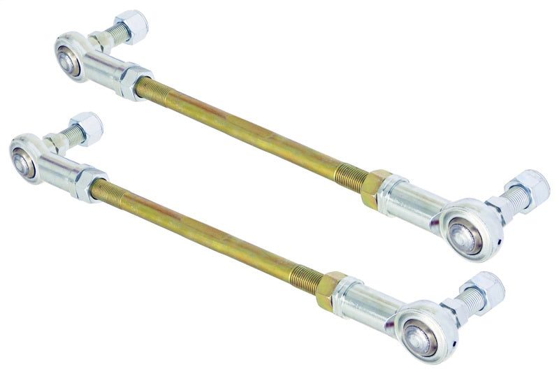 RockJock Antirock Sway Bar End Links with Heims (8 1/2in Rods)