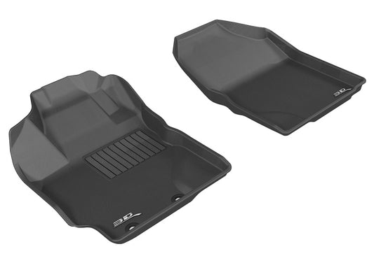 3D MAXpider Kagu Front Floor Mats for 2012-2018 Scion xD / Toyota Yaris