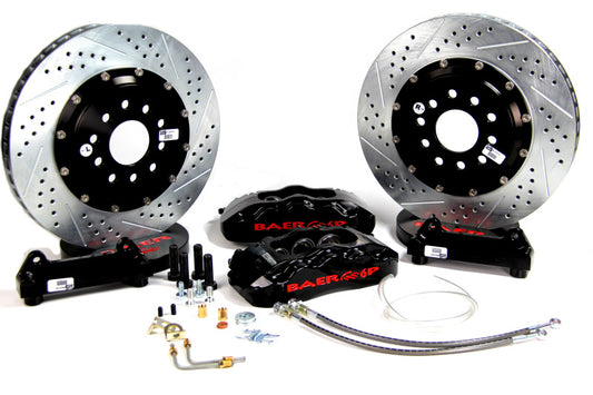Baer Brakes 06-09 Chevy Trailblazer 14in Pro+ Front Brake Kit - Black