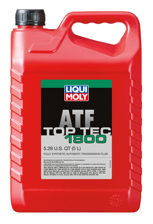 LIQUI MOLY 5L Top Tec ATF 1800 (22036) - Pack of 4