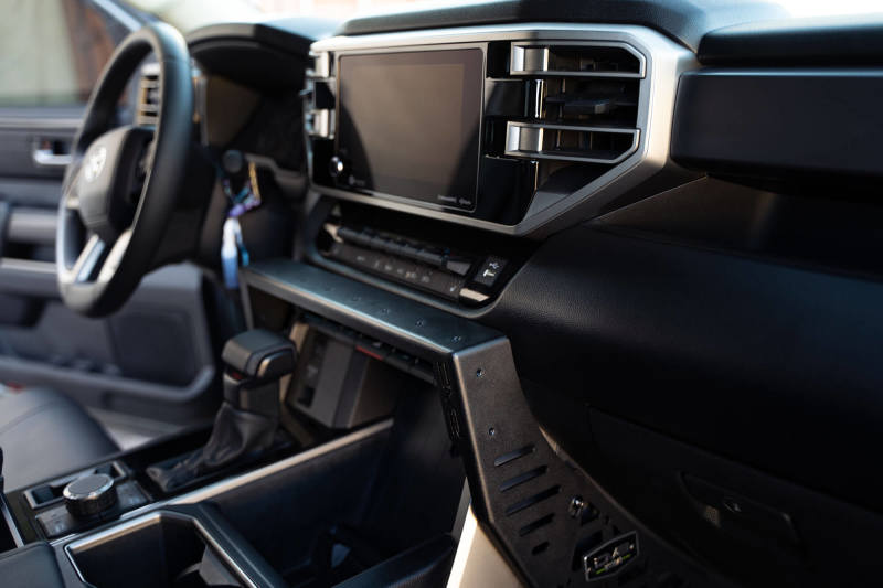 DV8 Offroad 22-23 Toyota Tundra Center Console Molle Panels/Device Mount - #CCT2-01
