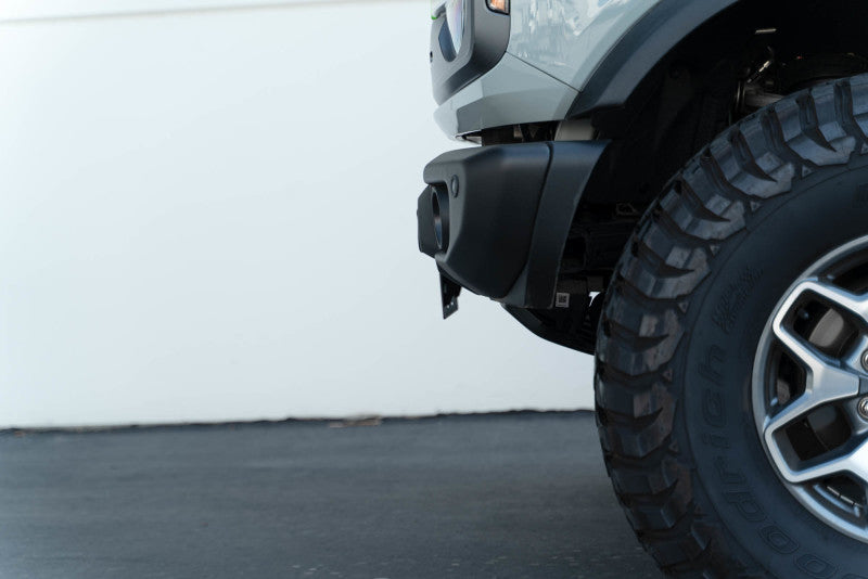 DV8 Offroad 21-23 Ford Bronco Capable Bumper Front License Plate Mount - #LPBR-04