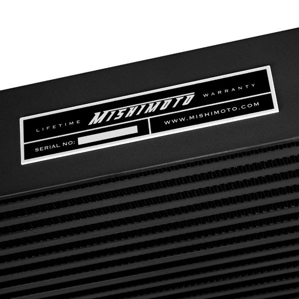 Mishimoto 01-05 Chevrolet 6.6L Duramax Intercooler (Black) - #MMINT-DMAX-01BK