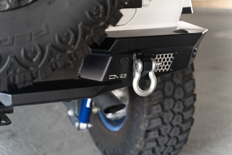 DV8 Offroad 2018 Jeep Wrangler JL MTO Series Rear Bumper w/ Optional Tire Carrier - #RBJL-13