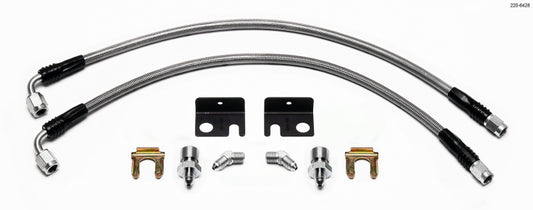 Wilwood Flexline Kit 00-04 PT Cruiser/Neon SRT/4 w/ Forged Dynalite Caliper - #220-6428