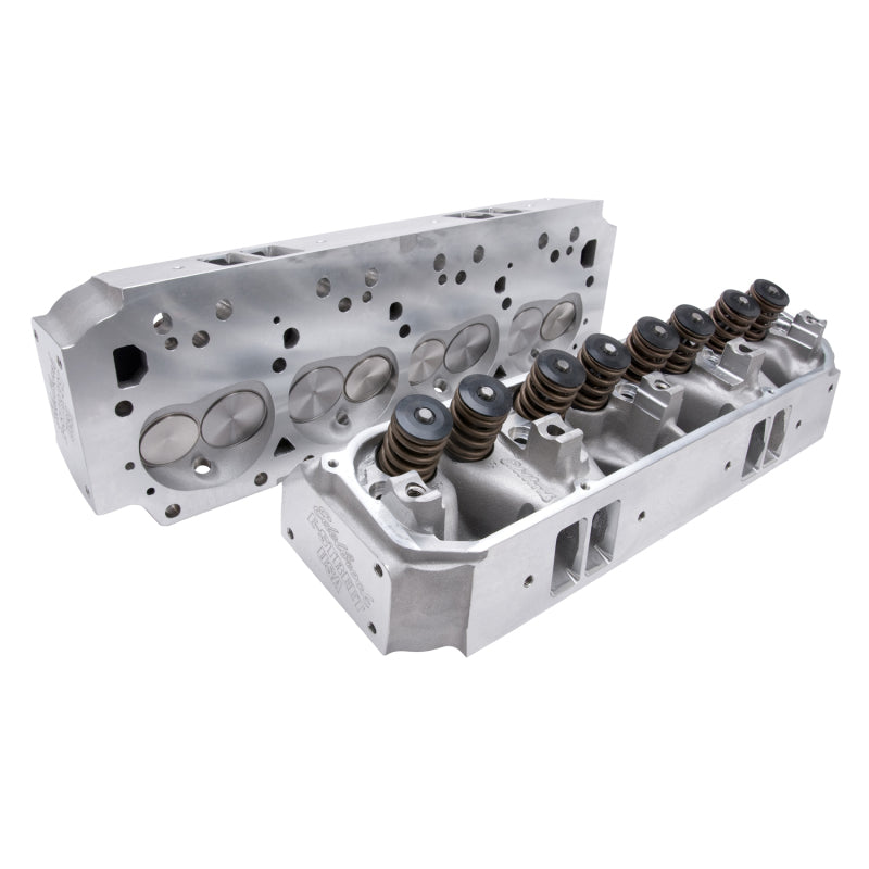 Edelbrock 5090 Cylinder Head E-Street Big Block Chrysler 75cc Chamber Complete Pair
