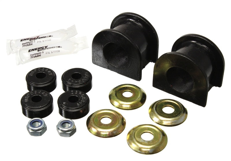 Energy Suspension for 05-15 Tacoma 2WD 30mm Front Bushing Set - Black 8.5153G