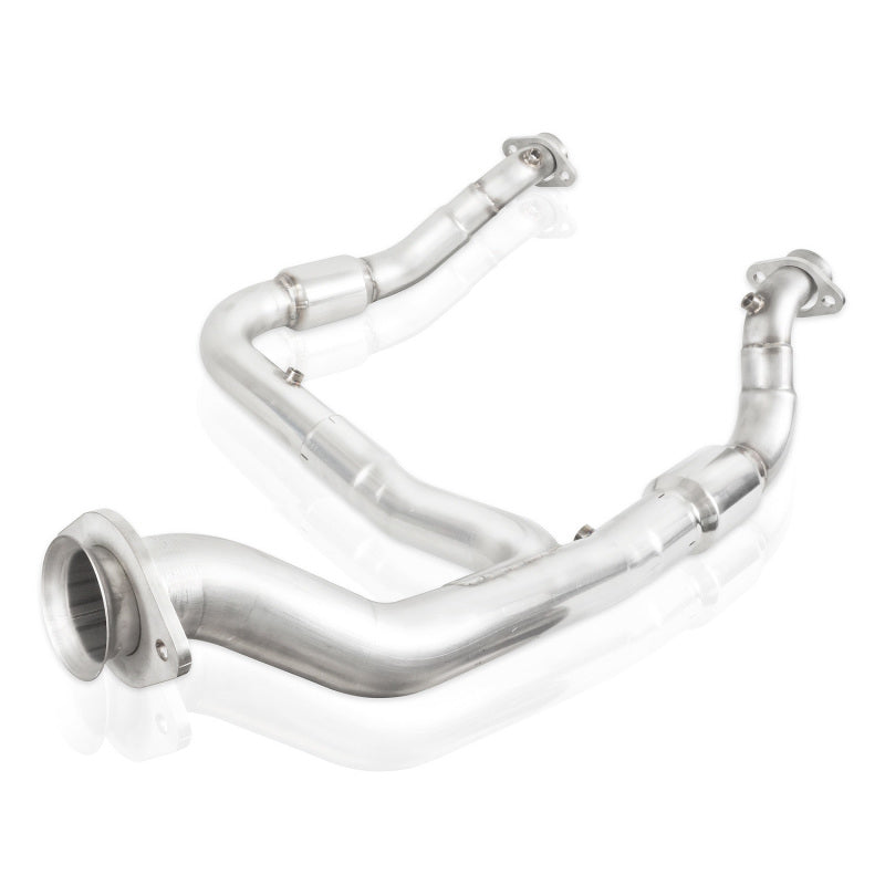Stainless Works for 2015-2020 F-150 3.5L Downpipe 3in High-Flow Cats Y-Pipe Factory Connect