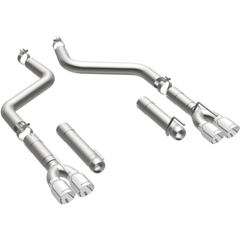 MagnaFlow 19206 Axle-Back, SS, 3in, Quad Split Rear 3.5 Tips 2015 Dodge Challenger incl SRT Hellcat - #19206