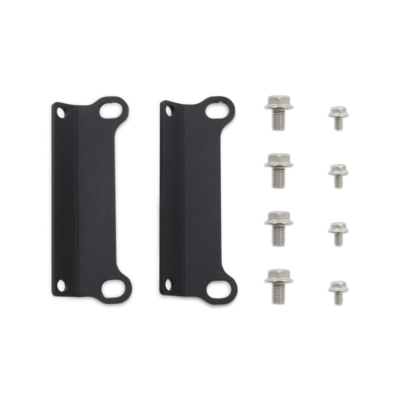 Mishimoto Universal 10in. Heavy-Duty Oil Cooler Fan Shroud - Micro Wrinkle Black - #MMFS-HDOC-10