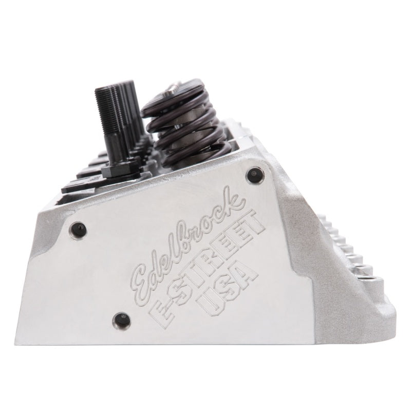 Edelbrock 5073 Cylinder Head E-Street Small Block Chevrolet 70cc (Complete Pair)