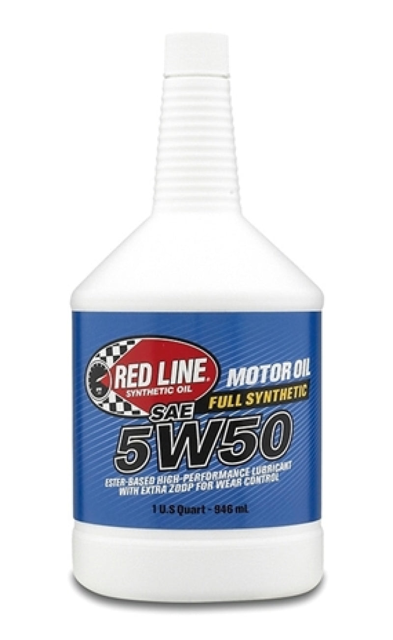 Red Line 11604 5W50 Motor Oil - Quart (12 Pack)