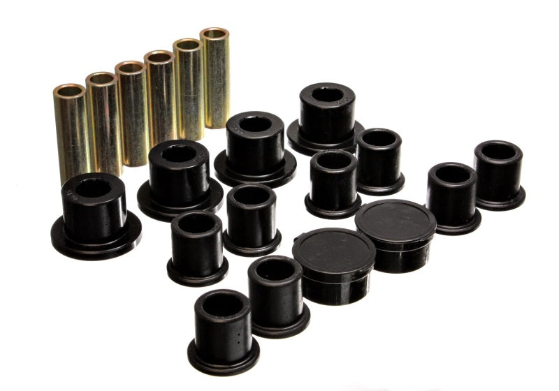 Energy Suspension for 98-11 Ranger Black Rear Leaf Spring Bushing Set 4.2154G