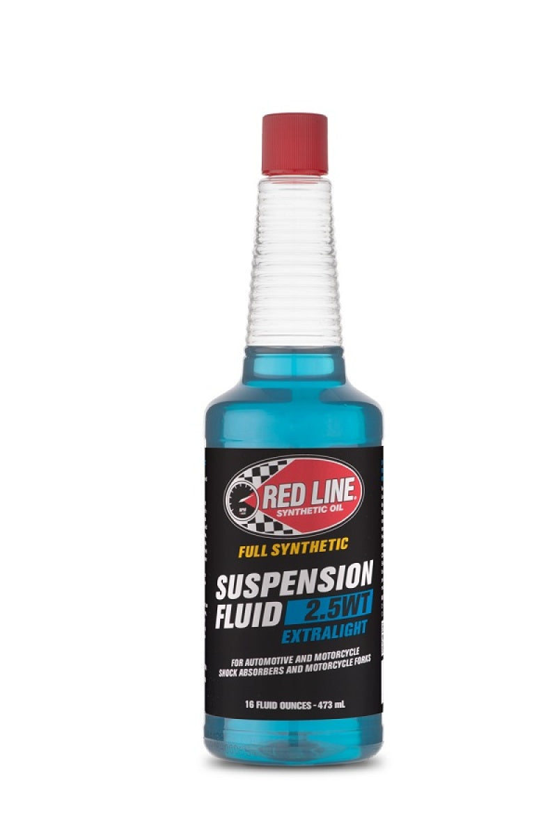 Red Line 91112 ExtraLight 2.5WT Suspension Fluid - 16oz. (12 Pack)