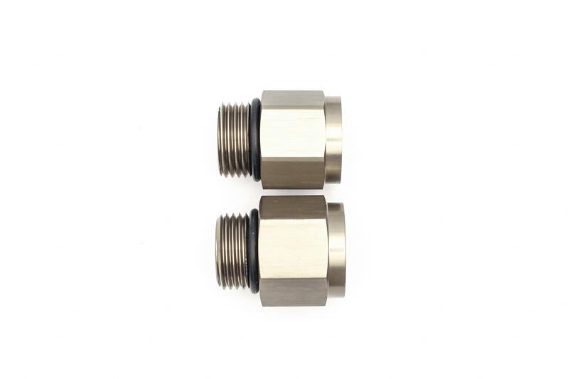 DeatschWerks DW350iL 8ORB Male to Metric Female Plumbing Kit to Replace Bosch 044 (Incl. O-Ring)