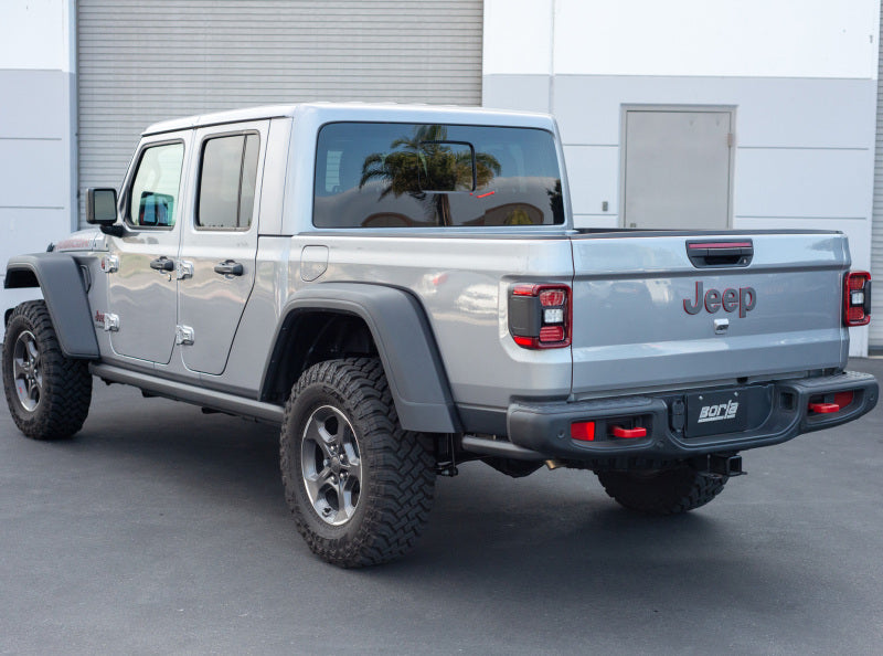 Borla 140810 Cat-Back Exhaust System ATAK for 2020-2026 Jeep Gladiator (3.6L V6)