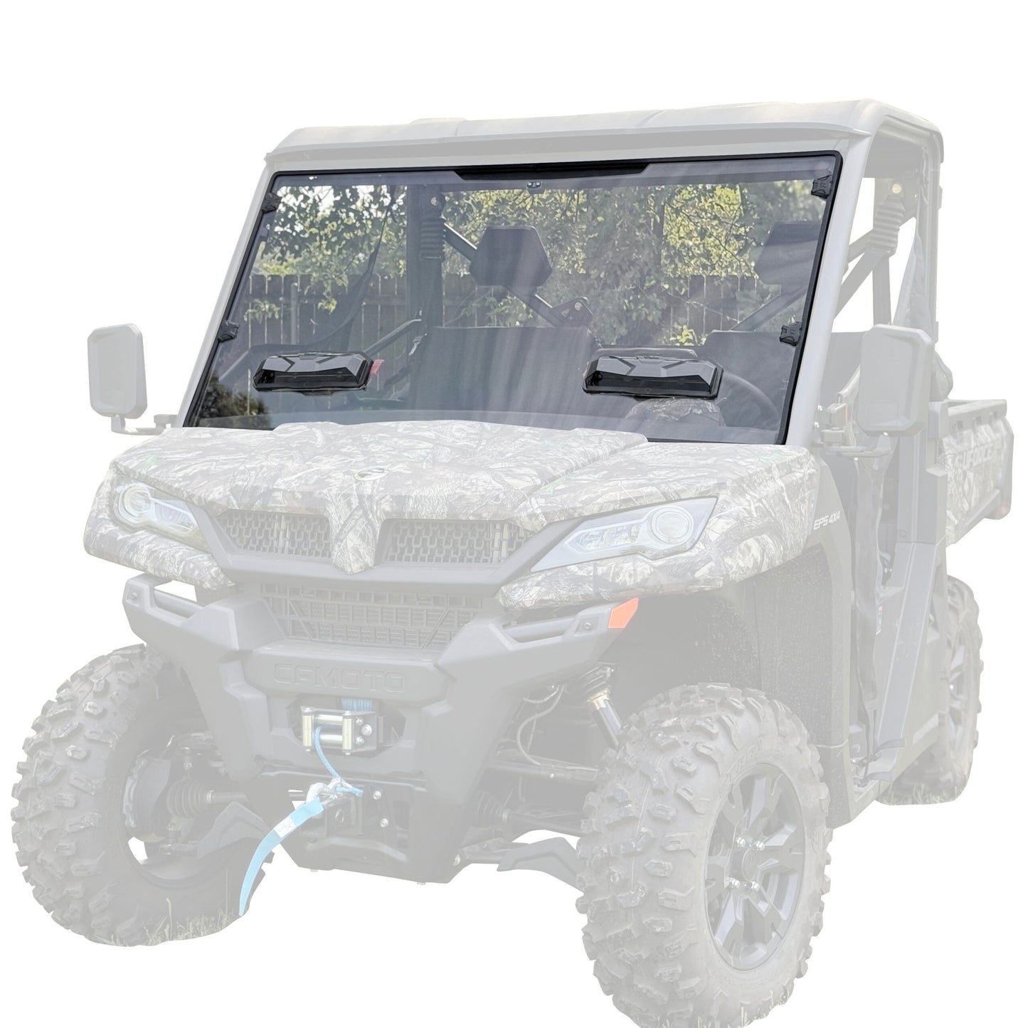 Seizmik 25+ CFMOTO UForce 1000/1000 XL Toolless Windshield-UV 50-55329KIT