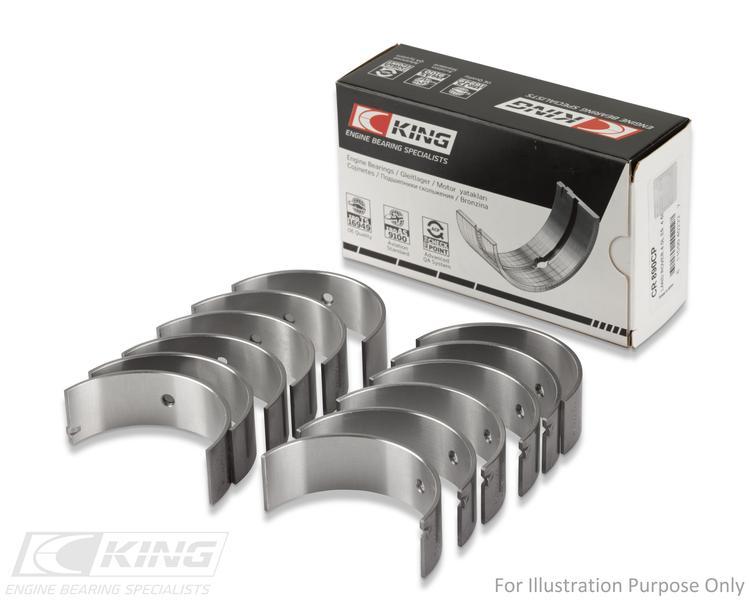 King Chevrolet SBC 307CI 350CI & GEN III/IV Narrow, Dowel Hole Racing Connecting Rod Bearings CR 807HPNDSTDX - Fits Chevrolet, GMC, Pontiac