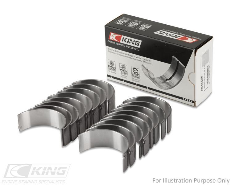 King Ford 260CI 289CI 302 5.0L WINDSOR Connecting Rod Bearing Set CR 804SI-STD - Fits Ford, Mercury, Lincoln