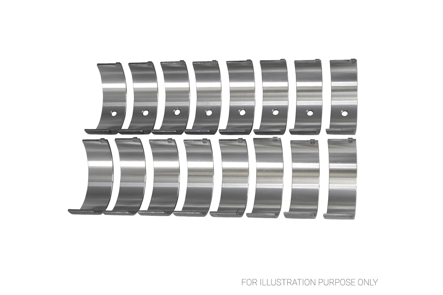 King Chrysler 361CI 383CI Racing Bi-metal Rod Bearing Set CR 806HPND-STD - Fits Dodge, Plymouth, Chrysler