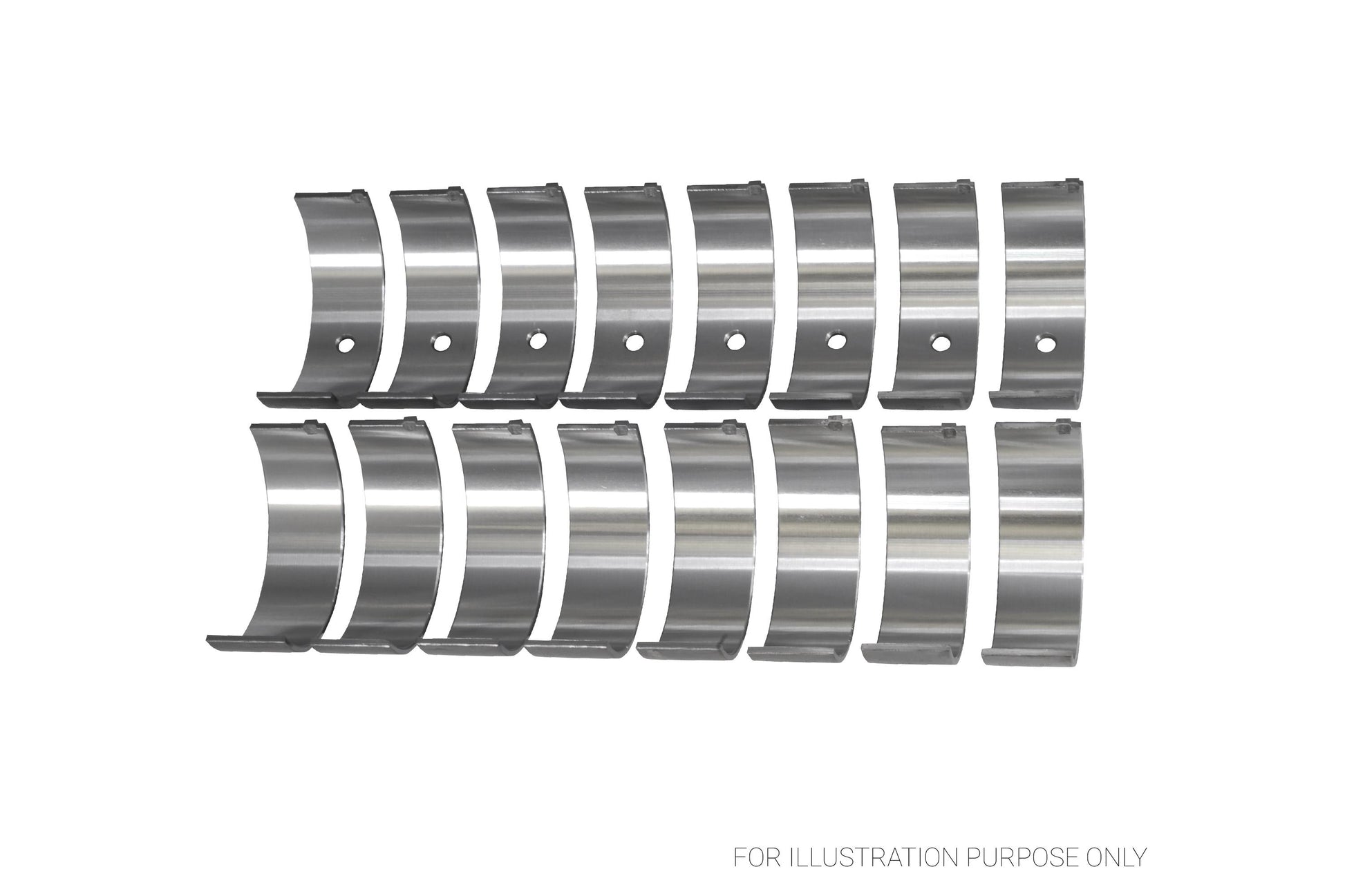 King Chrysler 361CI 383CI Racing Bi-metal Rod Bearing Set CR 806HPND STDX - Fits Dodge, Plymouth, Chrysler