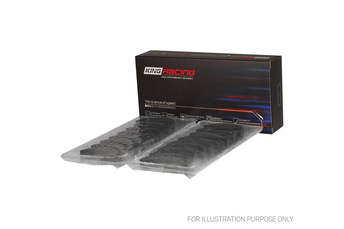 King Ford 351CI 5.8L 16V Racing Tri-metal Rod Bearing Set CR 814XPN-STD - Fits Ford, Mercury, Lincoln