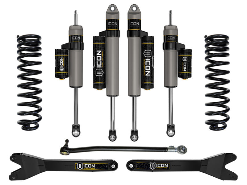 ICON 2023 Ford F-250/F-350 2.5in Stage 2 Suspension System w/Radius Arms
