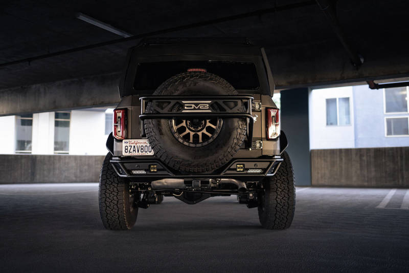 DV8 Offroad 21-23 Ford Bronco Competition Series Rear Bumper - #RBBR-04