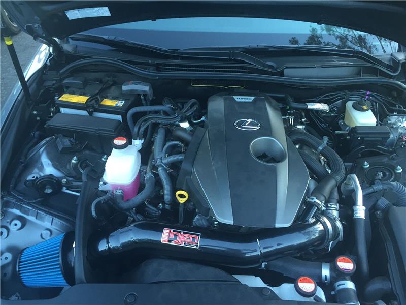 Injen 16-17 Lexus IS200T/RC200T 2.0L Black Short Ram Air Intake w/ MR Technology - #SP2097BLK