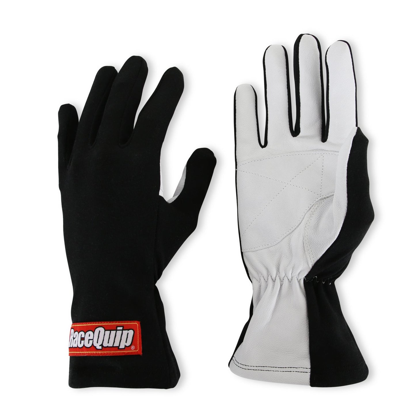 RaceQuip 350005 Black Basic Race Glove - Large
