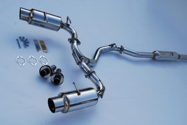 Invidia HS12SSTGTP 12-Up Subaru BRZ Toyota 86 Dual N1 S.S.Tips Cat-back Exhaust