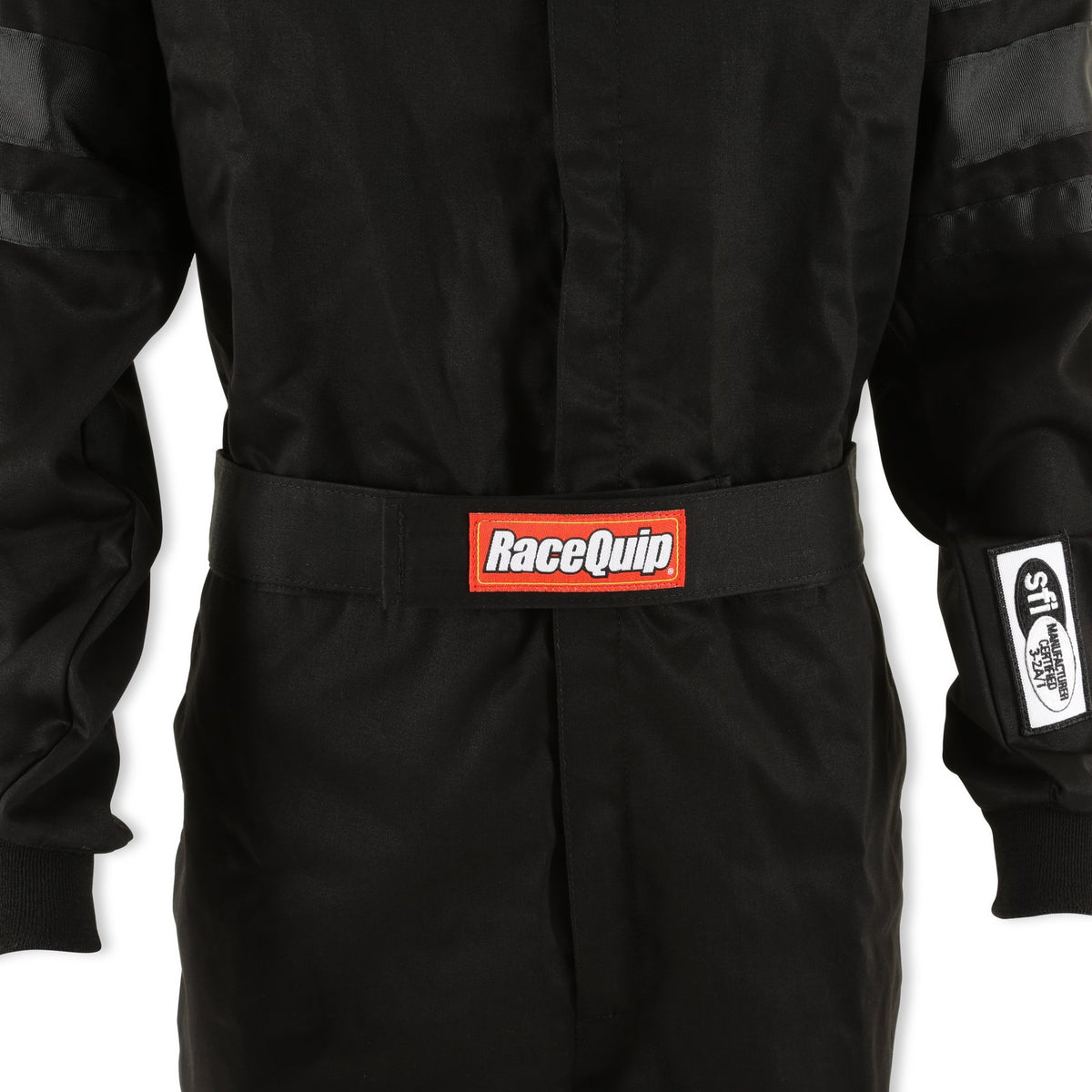 RaceQuip 110007 Black SFI-1 1-Layer Suit - 2XL
