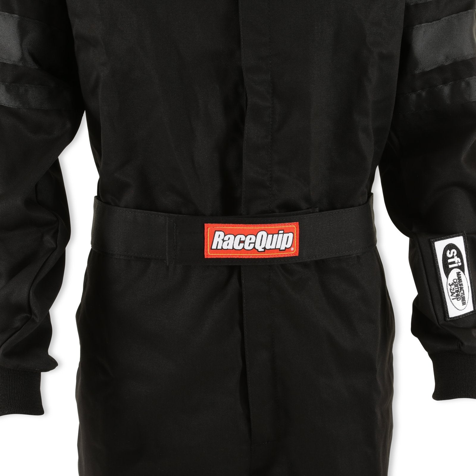 RaceQuip 110006 Black SFI-1 1-Layer Suit - XL