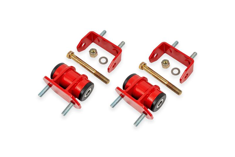 BMR 2005-2013 Chevrolet Corvette C6 Solid Delrin Transmission/Differential Mount - Red