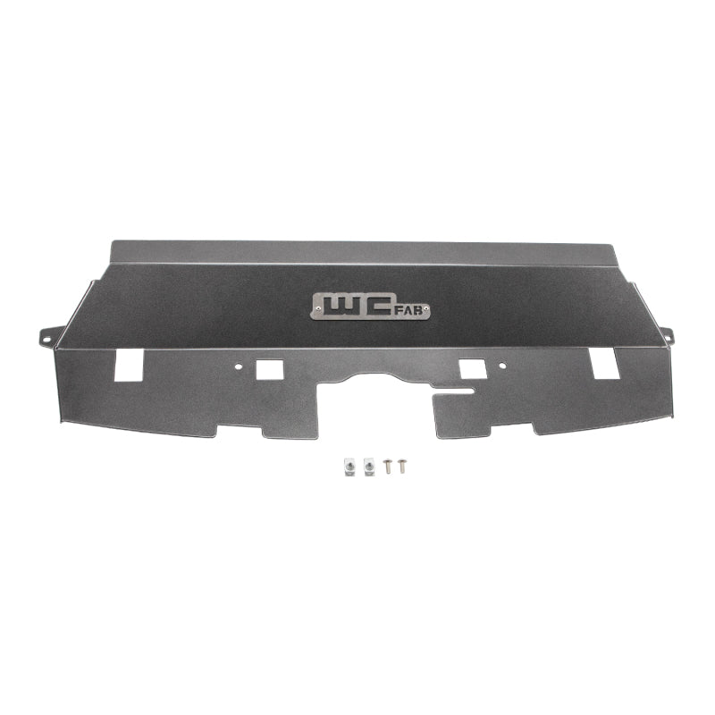 Wehrli Custom Fabrication WCF100546-BR Fabricated Aluminum Radiator Cover Bengal Red for 2013-2018 Ram 2500 / 3500 Cummins