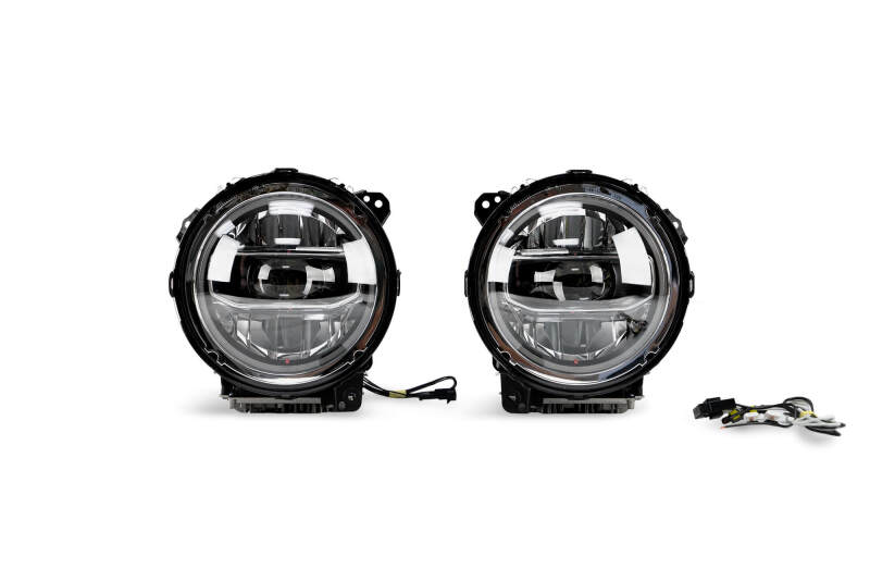 DV8 Offroad 2018+ Jeep Wrangler JL/Gladiator LED Projector Headlights - #HLCJL-01