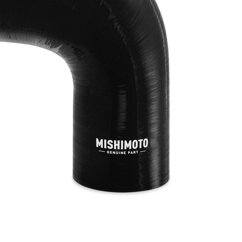 Mishimoto Silicone Reducer Coupler 90 Degree 2.5in to 4in - Black - #MMCP-R90-2540BK