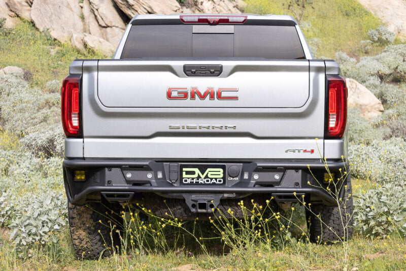 DV8 Offroad 2019-2025 Chevy Silverado & GMC Sierra 1500 Tube Rear Bumper - #RBCS1-04