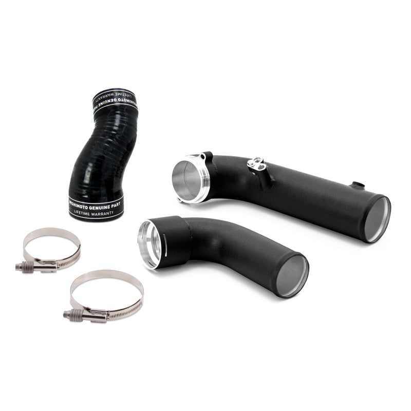 Mishimoto 2020+ Toyota Supra Charge Pipe Kit - Micro-Wrinkle Black - #MMICP-SUP-20BK