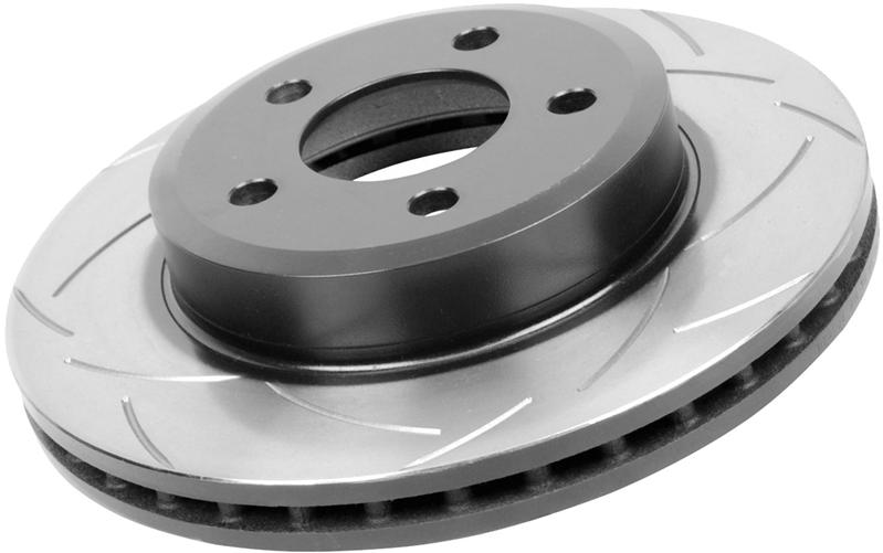 DBA 06-08 Audi A3 / 10/06+ TT / 10/04-10 VW Golf / 03/05+ Passat Front Slotted Street Series Rotor