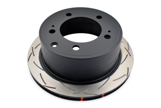 DBA 99+ Toyota 70 Landcruiser Rear Slotted 4000 Series Rotor