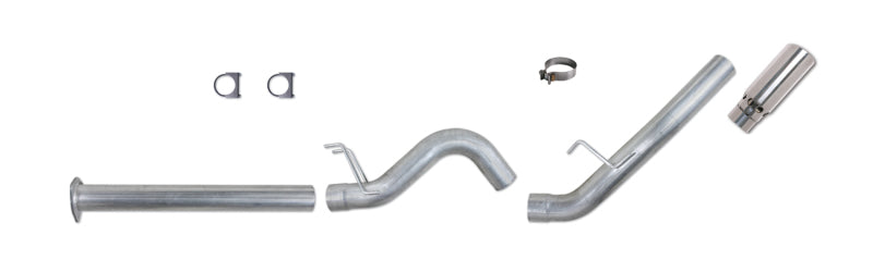 Diamond Eye K4376A 4in DPF-Back Exhaust Kit - 2011-2014 Ford F-250/F-350 | Aluminized