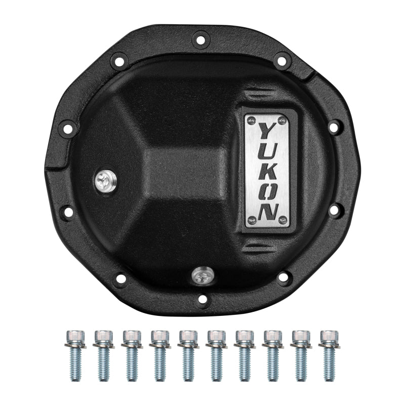 Yukon Gear & Axle YHCC-GM8.5-M Hardcore Nodular Iron Cover for Rear GM 8.6in with 8mm Cover Bolts