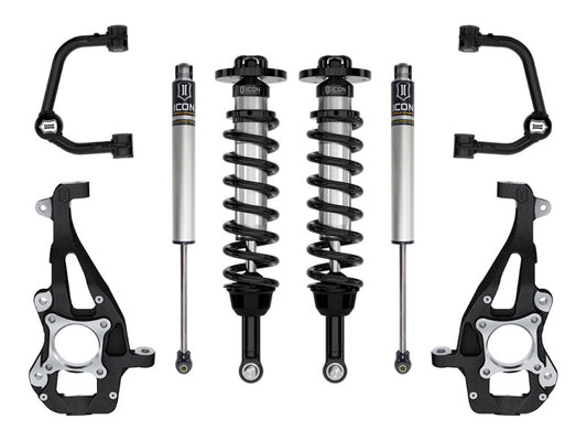 ICON 21-23 Ford F150 Tremor 4WD 2.5-3in Stage 1 Suspension System w/ Billet UCA