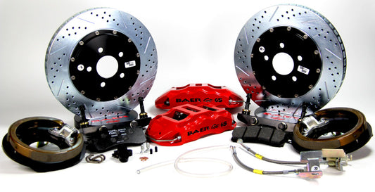 Baer Brakes 67-73 Ford Mustang 14in Extreme+ Rear SDZ Brake Kit - Black